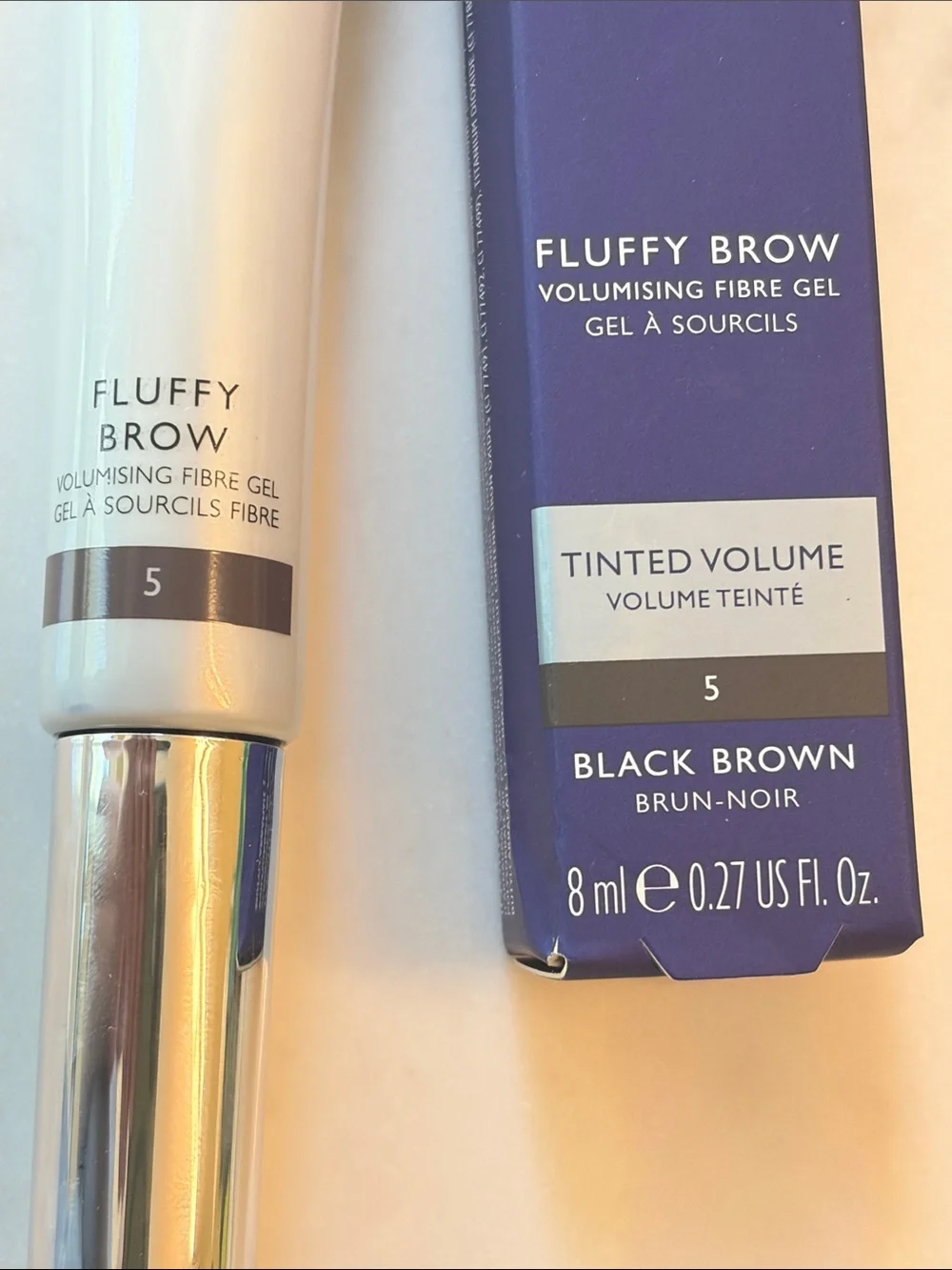 Eyeko Fluffy Brow Volumising Fibre Gel - Black Brown